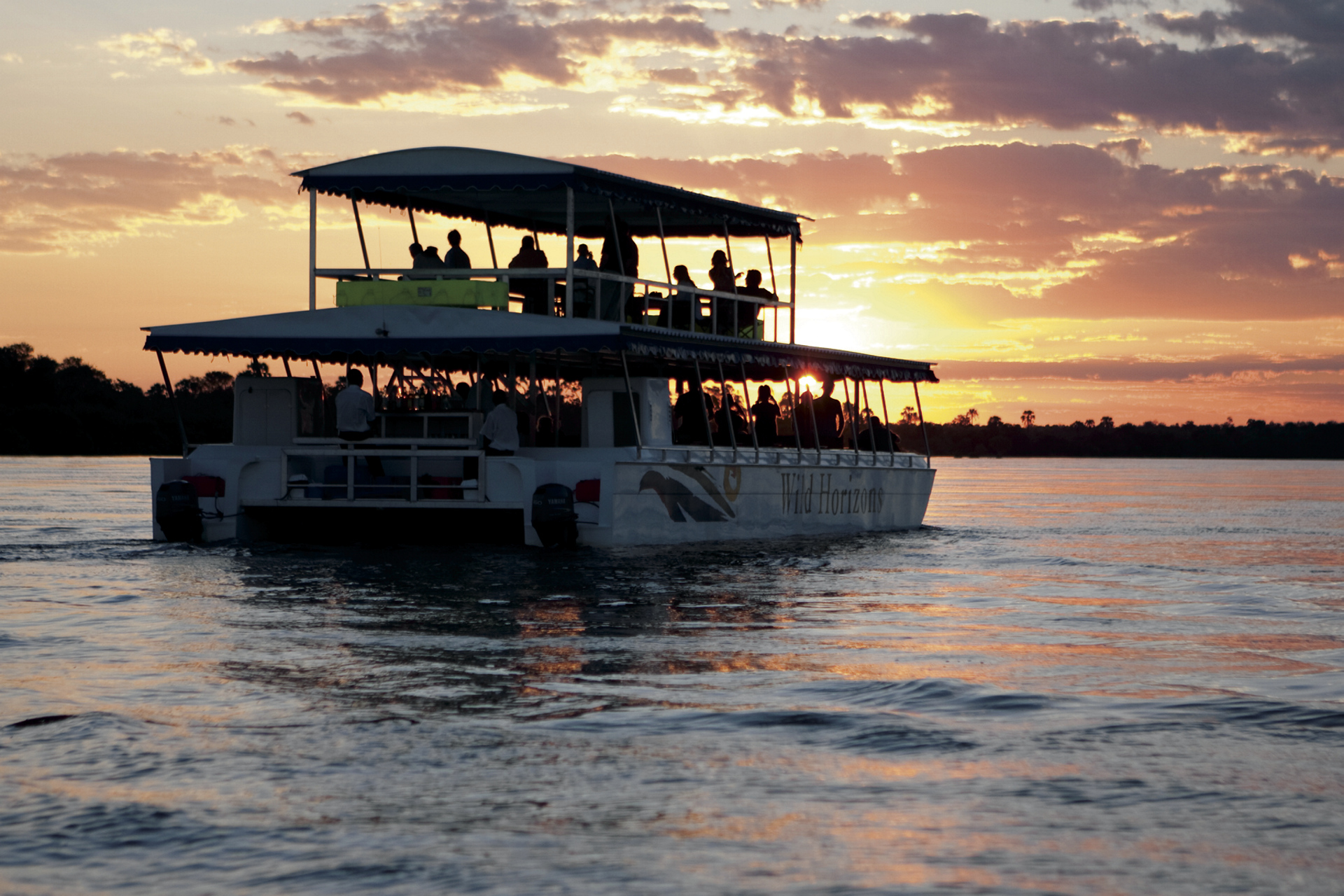 Bootsfahrt auf dem Zambezi