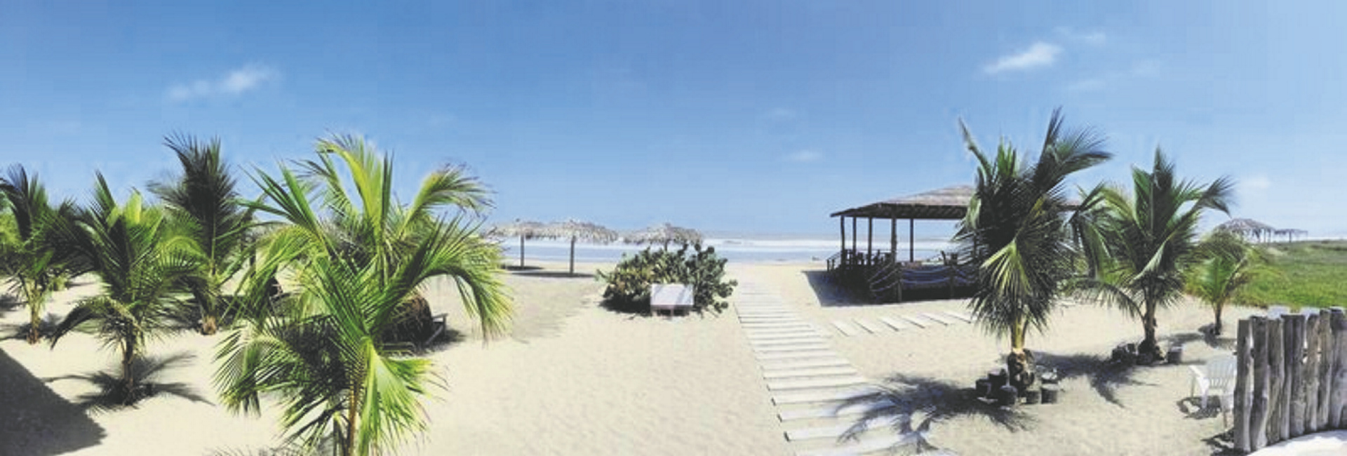 Strand am Hotel Playa Paraiso