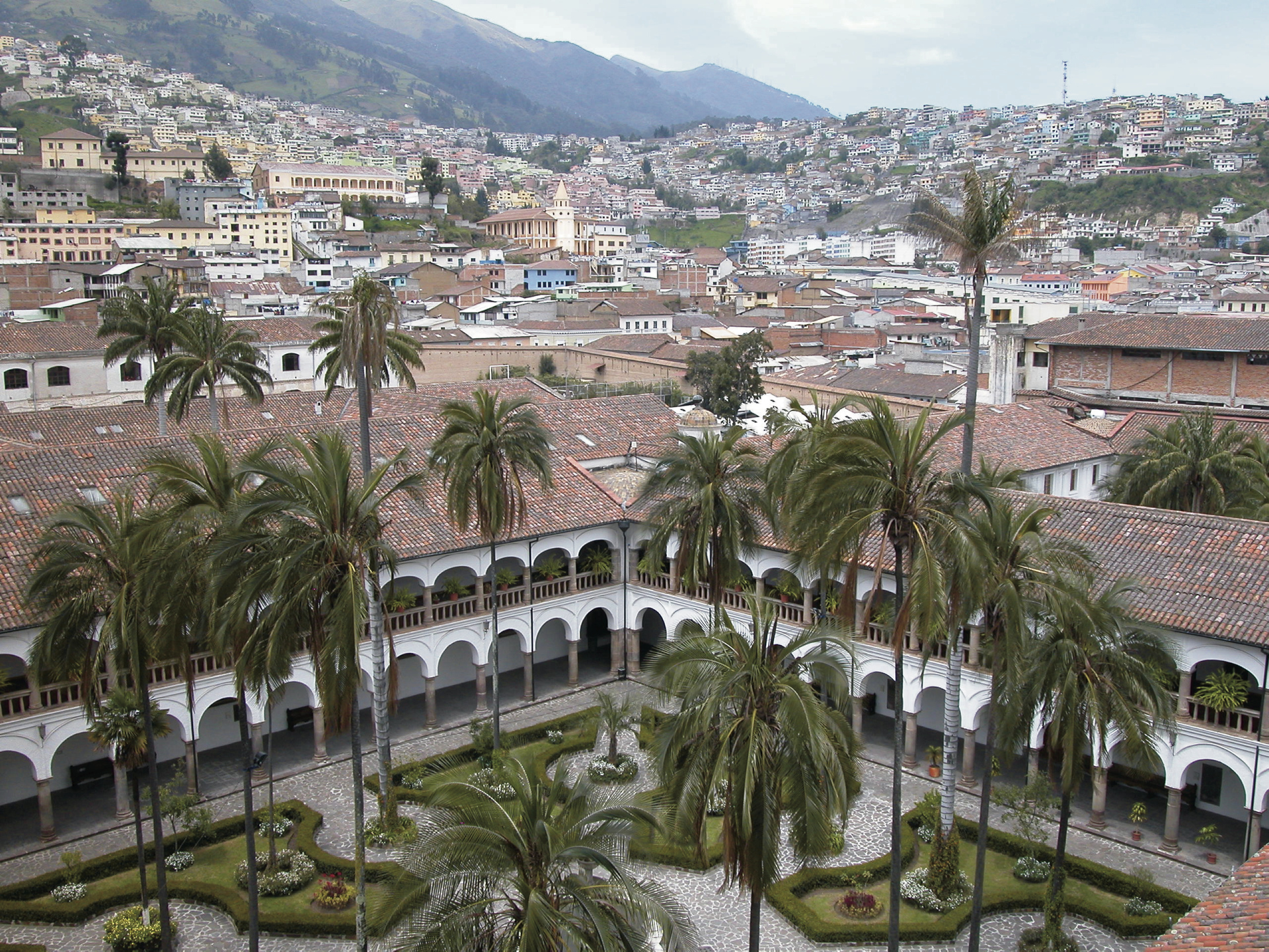 Konvent San Francisco in Quitos Altstadt