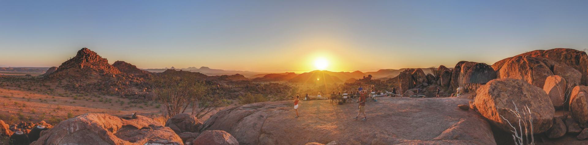 Atemberaubende Sonnenuntergänge