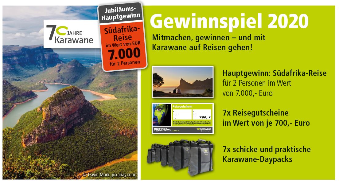 Gewinner Grosses Karawane Gewinnspiel