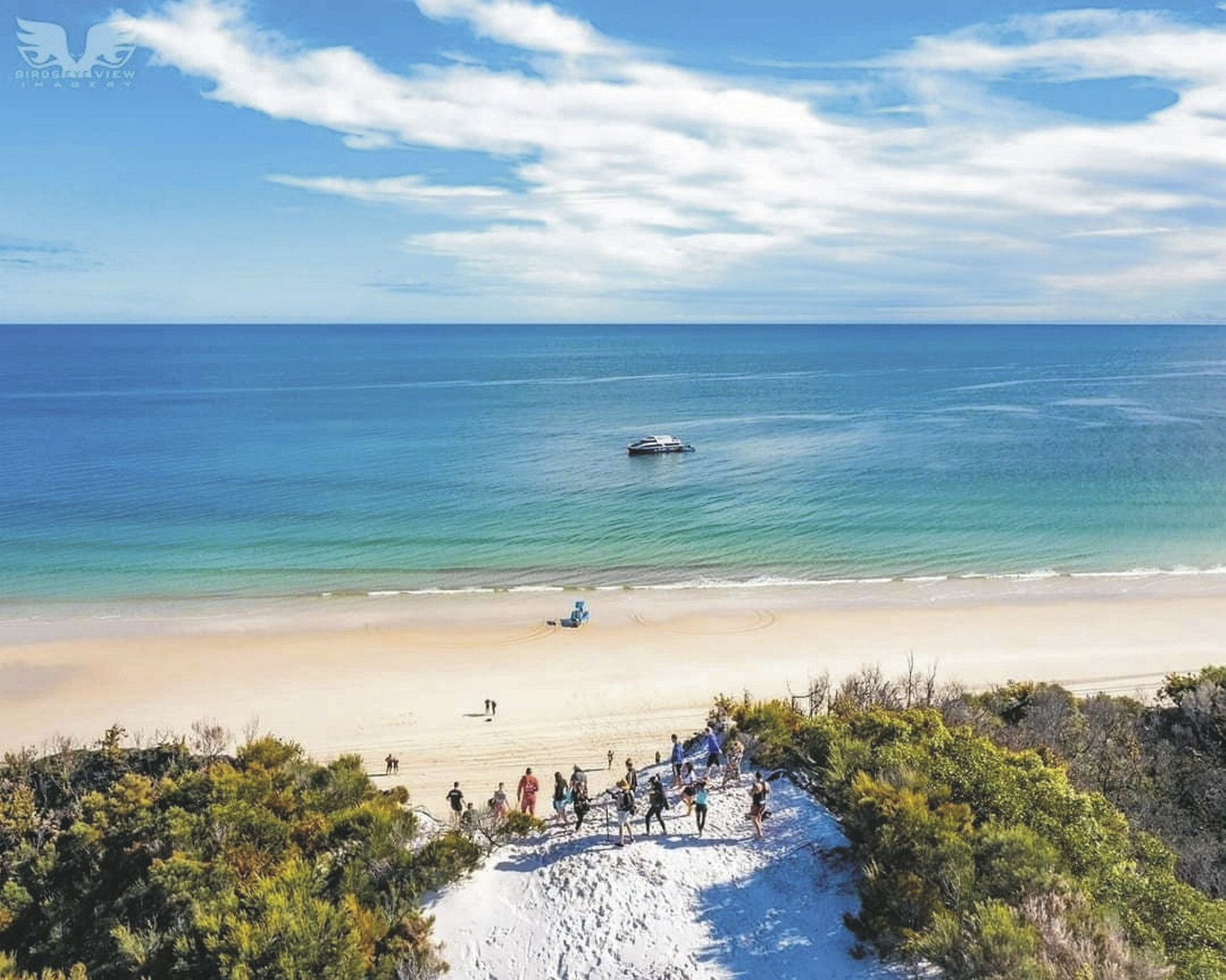 Landgang mit Aussicht