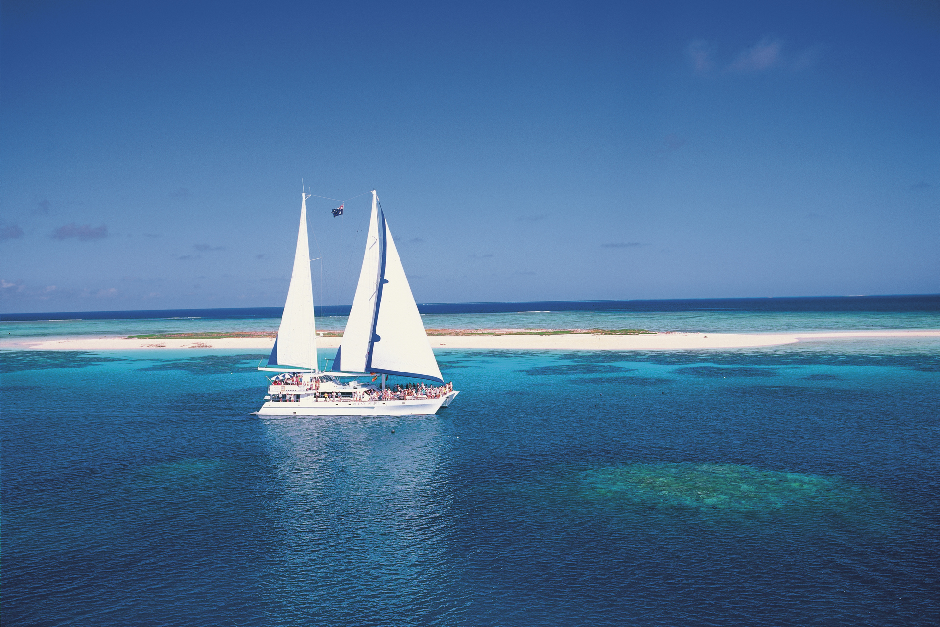 Ocean Spirit am Michaelmas Cay