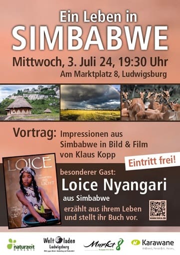 Ein Leben in Simbabwe – Vortrag in Ludwigsburg